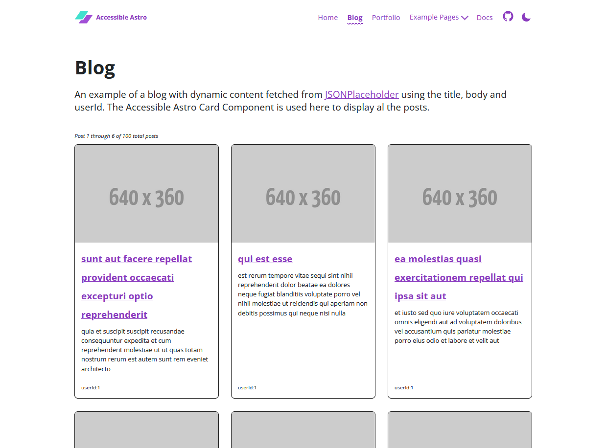 accessible-astro-starter