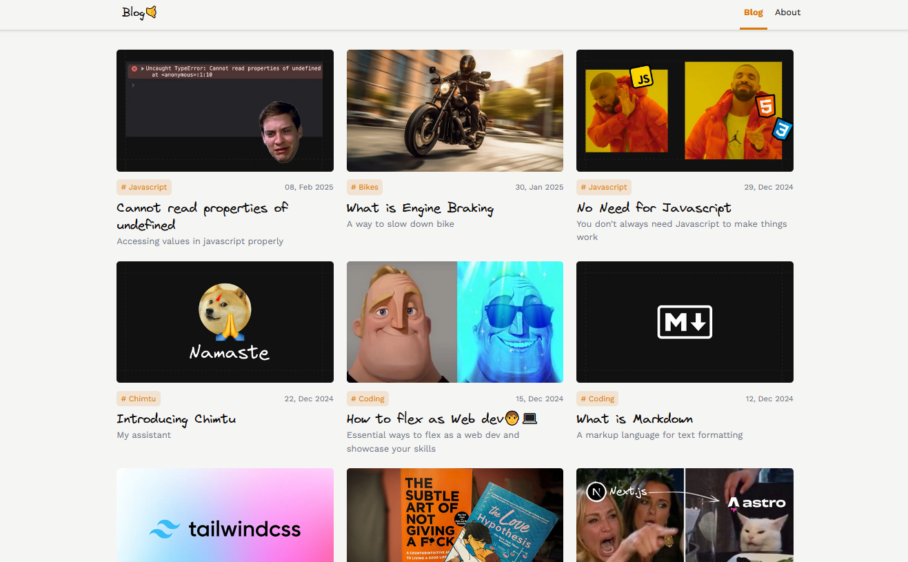 personal-blog-astro cover pic