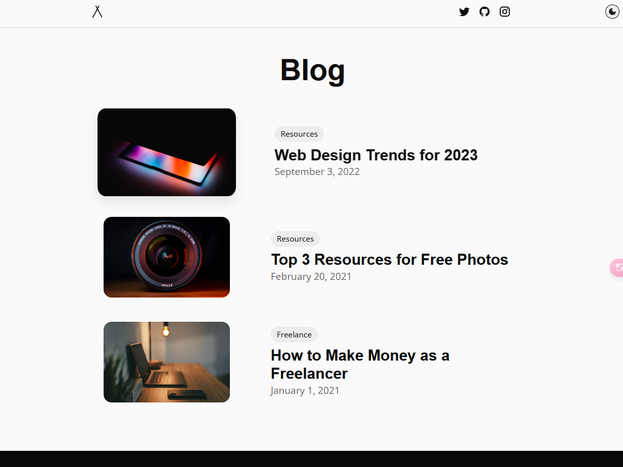 simple-blog-astro cover pic