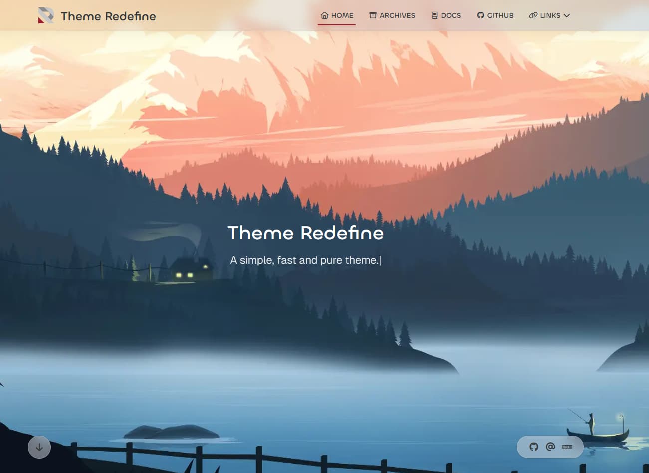 hexo-theme-redefine cover pic