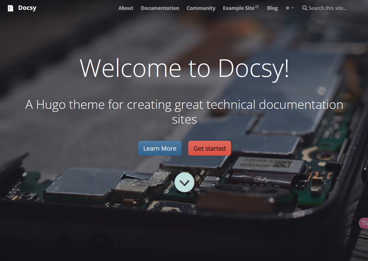 google-docsy cover pic