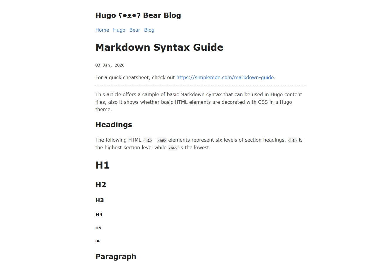 hugo-bearblog