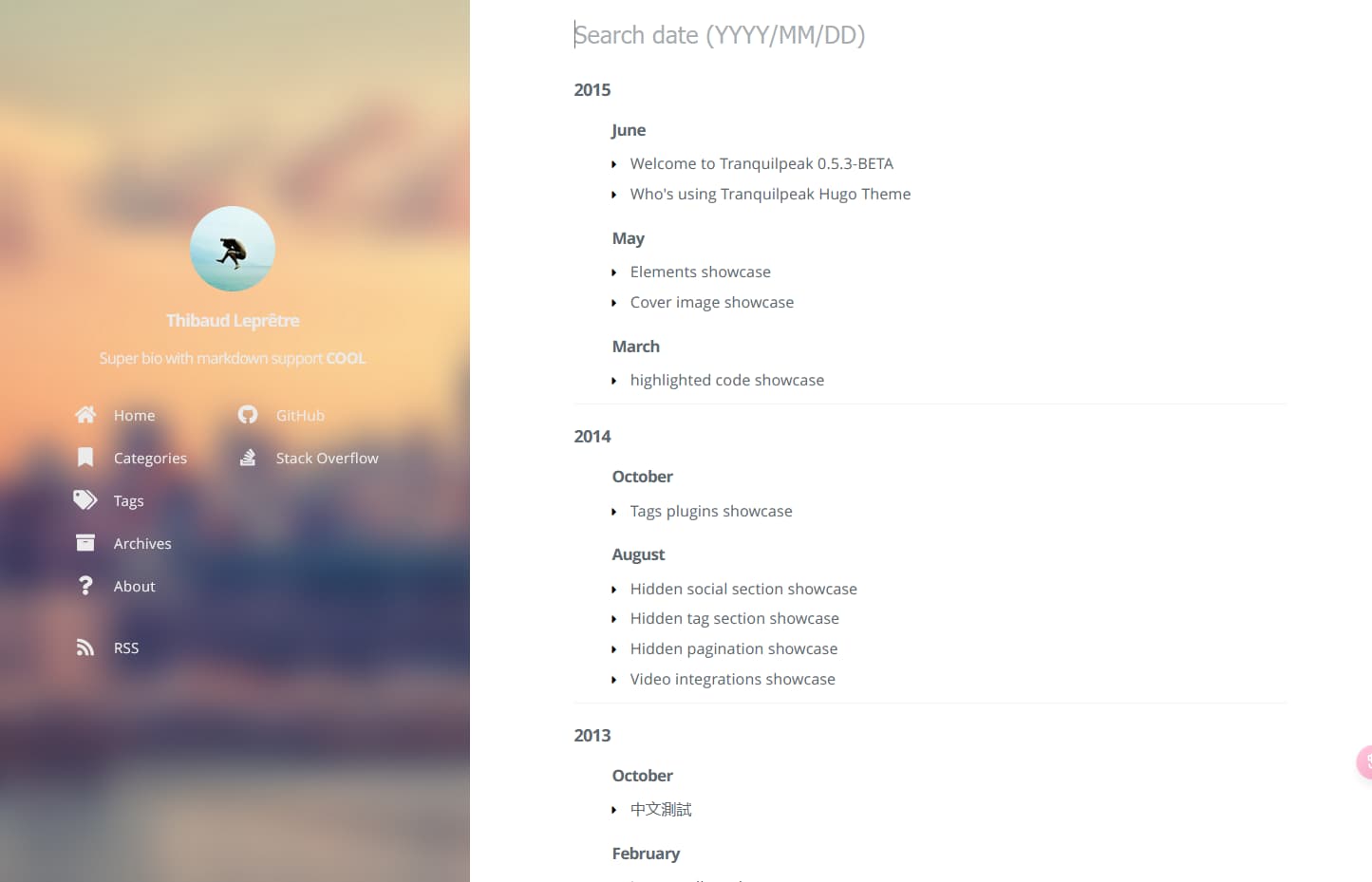 hugo-tranquilpeak-theme