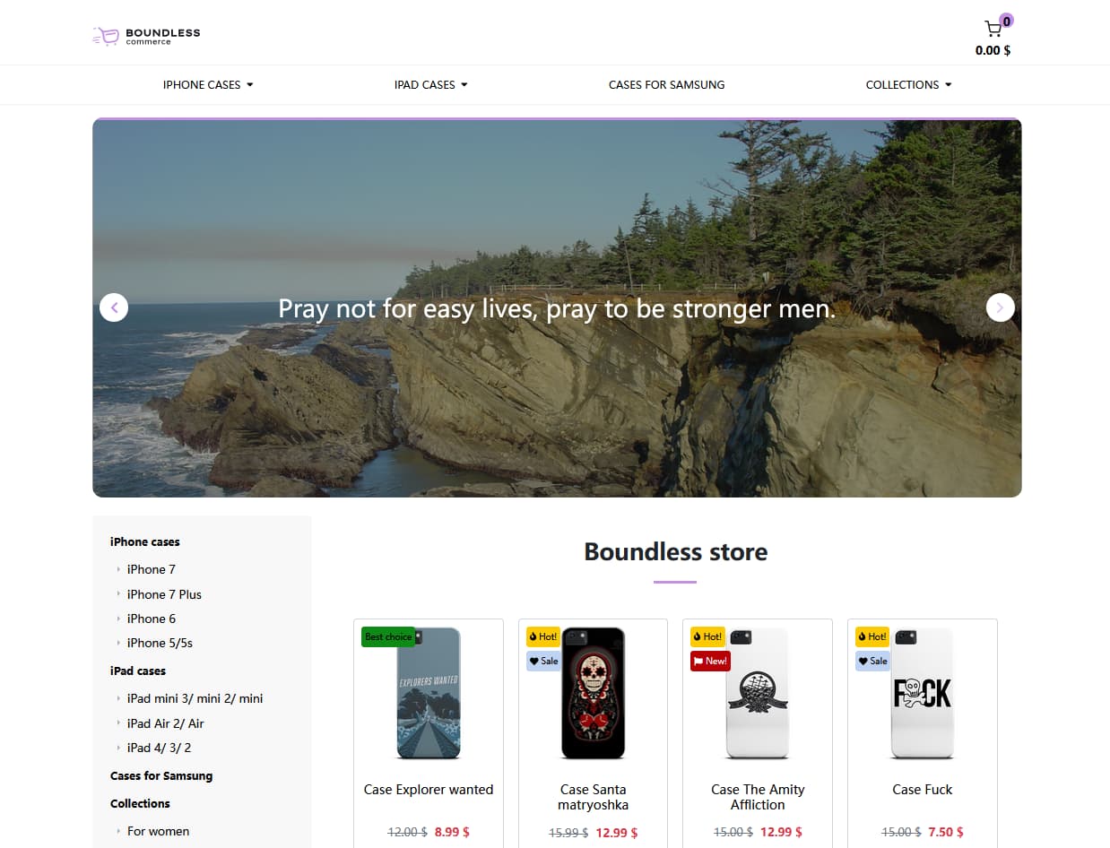 boundless-nextjs-ecommerce-template cover pic